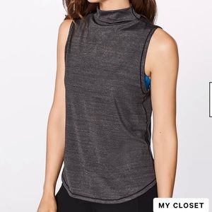 Lululemon Twist and Reach Mock Neck Tank Top